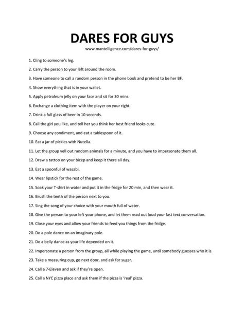 best dares for teens|More.